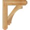 Ekena Millwork Imperial Craftsman Rough Sawn Bracket, Western Red Cedar, 4"W x 20"D x 24"H BKT04X20X24IMP04RWR - alternate 4